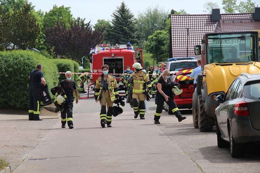Einsatz in der Charleville-Merzieres-Stra&szlig;e