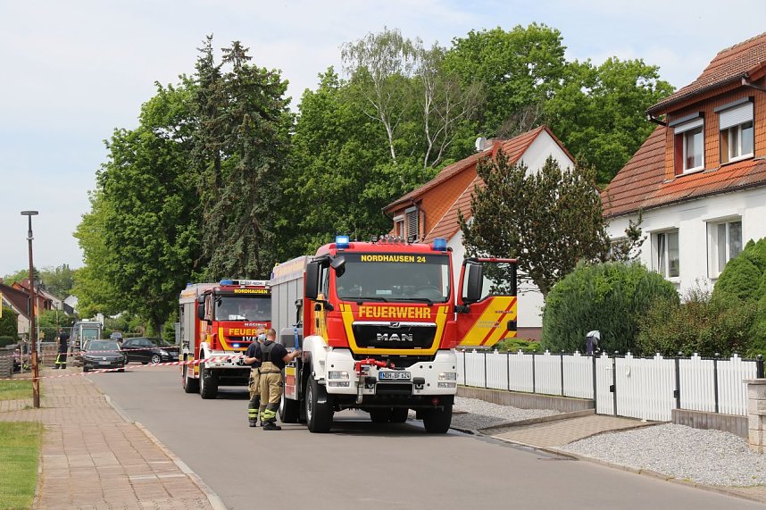 Einsatz in der Charleville-Merzieres-Stra&szlig;e