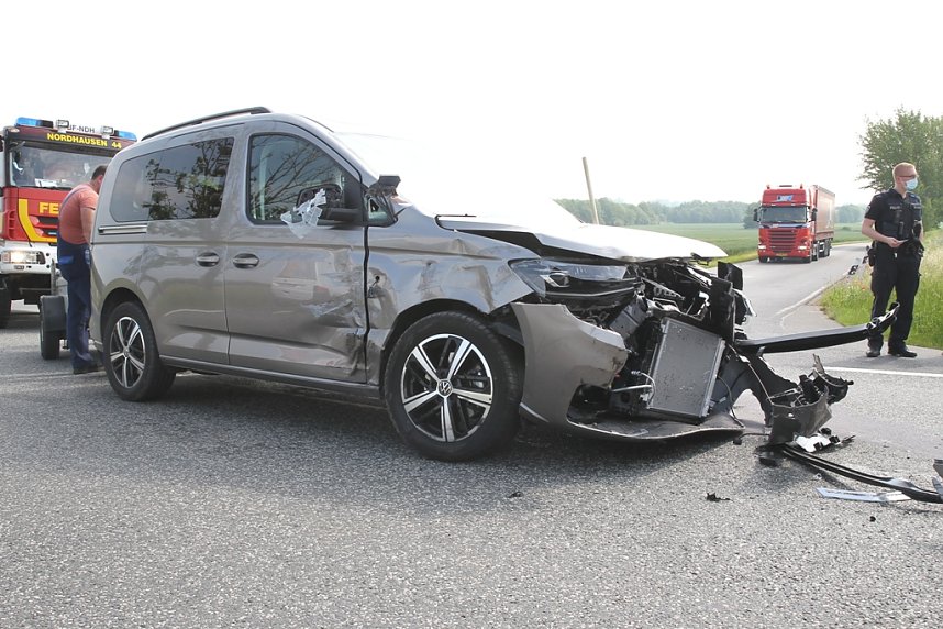 Unfall bei Steinbr&uuml;cken