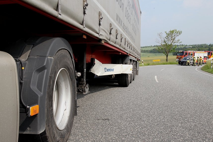 Unfall bei Steinbr&uuml;cken