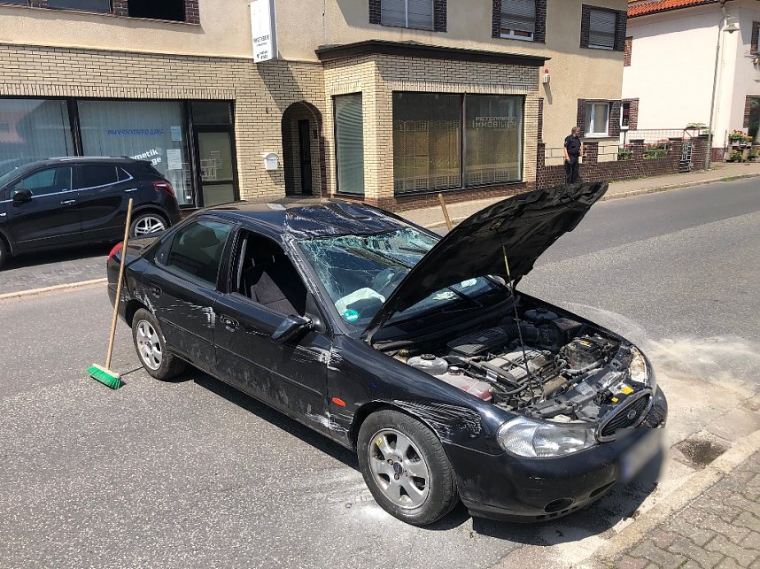 Unfall in Bleicherode