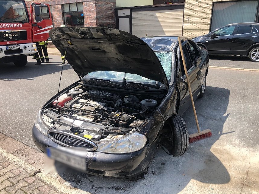 Unfall in Bleicherode