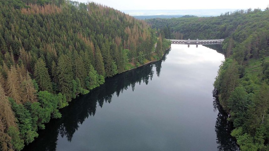 An der Neust&auml;dter Staumauer 