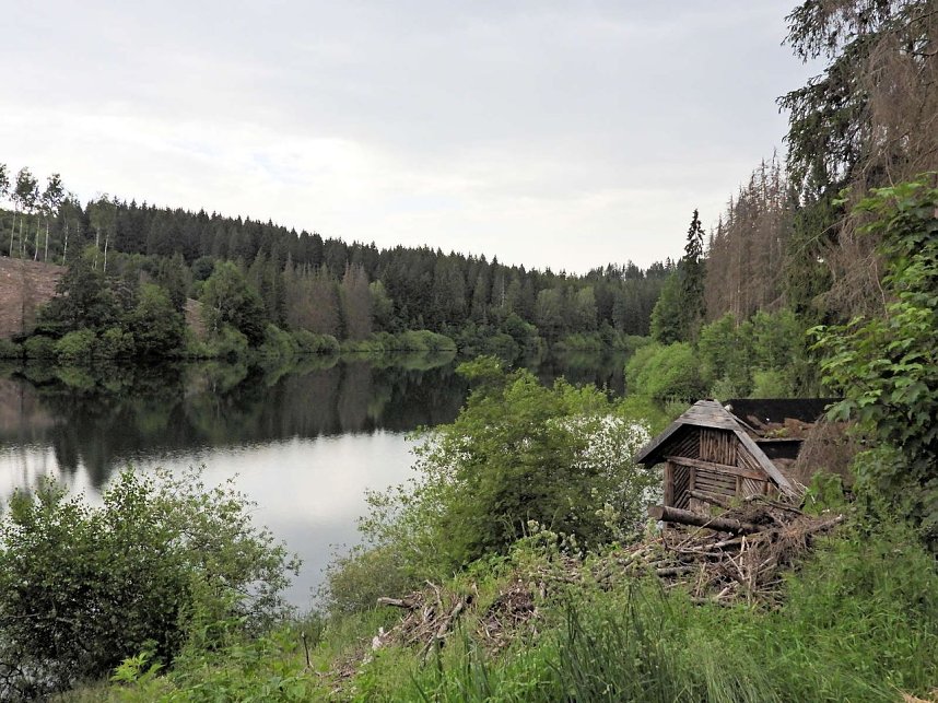 An der Neust&auml;dter Staumauer 