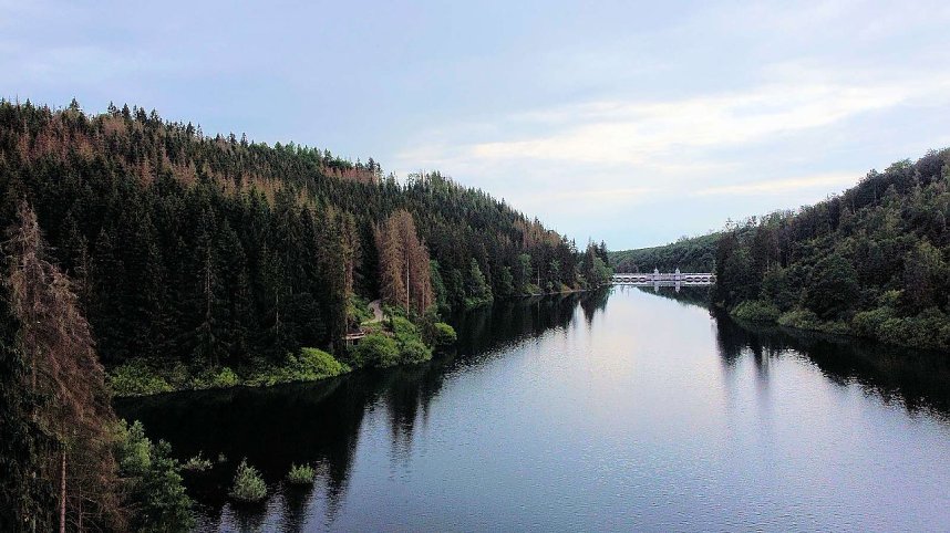 An der Neust&auml;dter Staumauer 