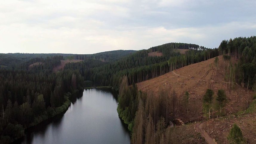 An der Neust&auml;dter Staumauer 