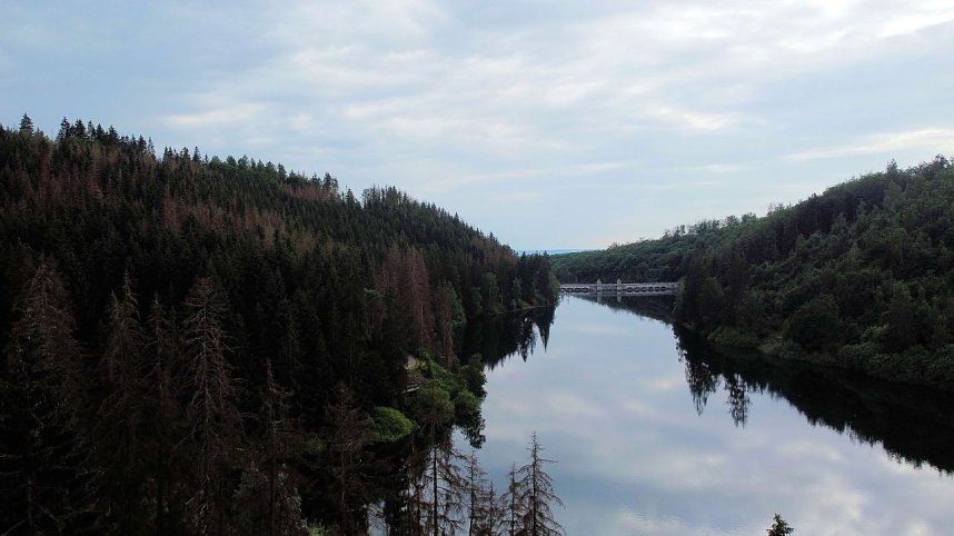 An der Neust&auml;dter Staumauer 