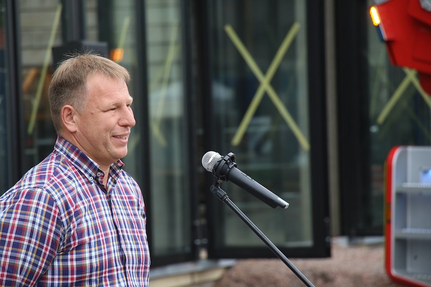 Richtfest in der Zorgestra&szlig;e