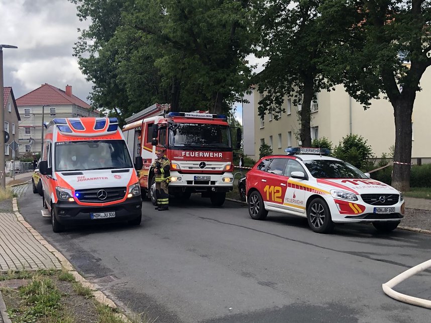 Wohnungsbrand am Stresemannring