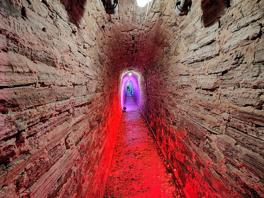 World of Lights in der Barbarossah&ouml;hle