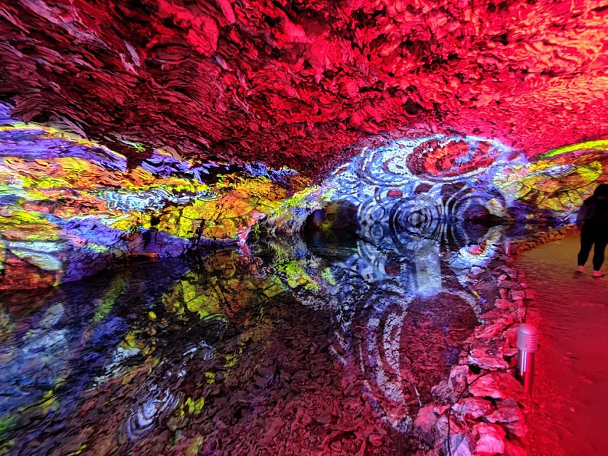 World of Lights in der Barbarossah&ouml;hle