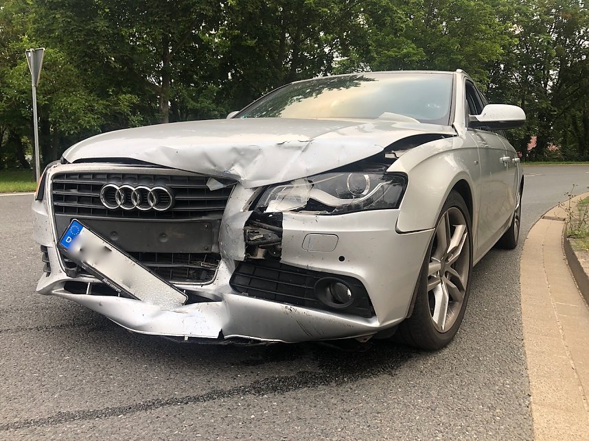 Unfall auf dem Darrweg