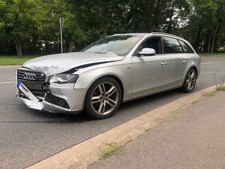 Unfall auf dem Darrweg
