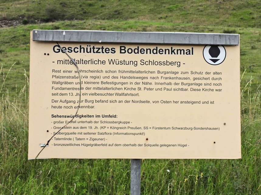 Die alte W&uuml;stung am Schlossberg