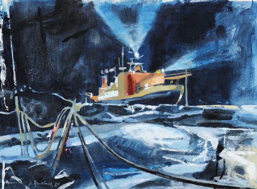 J&uuml;rgen Rennebach stellt in Arnstadt aus