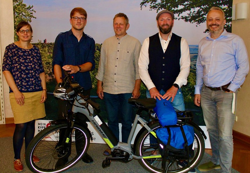 v.l. D&ouml;rte Suberg, Maurice Schwamberger, Michael Beyer-Zamzow, Marco Wohlenberg, Matthias Deichstetter.