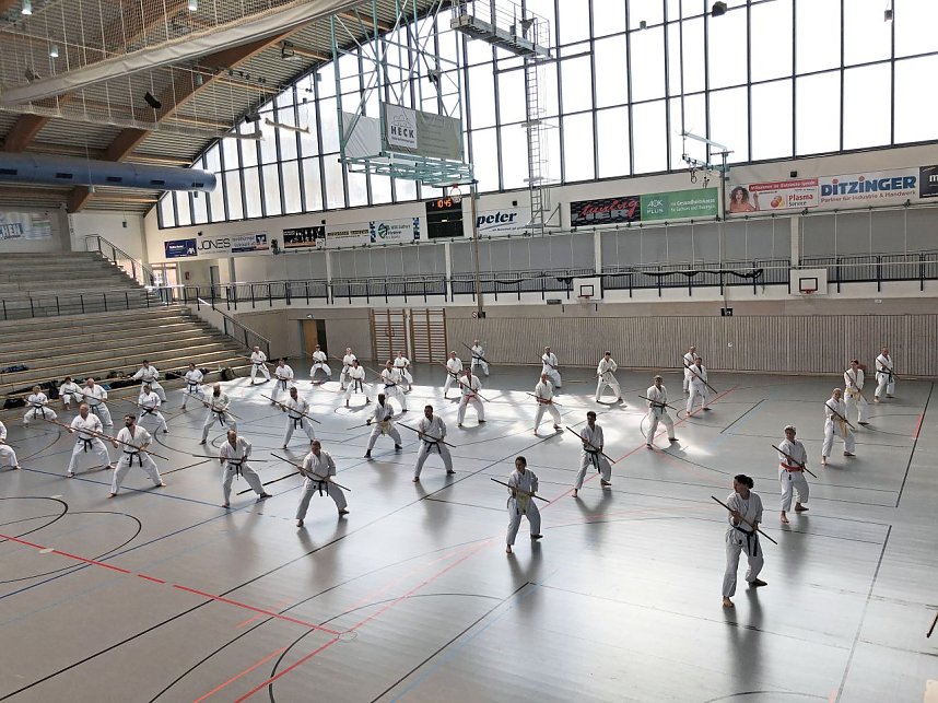 In der vergangenen Woche fand in der Nordh&auml;user Wiedigsburghalle zum 10. Mal das Europa-Gasshuku statt