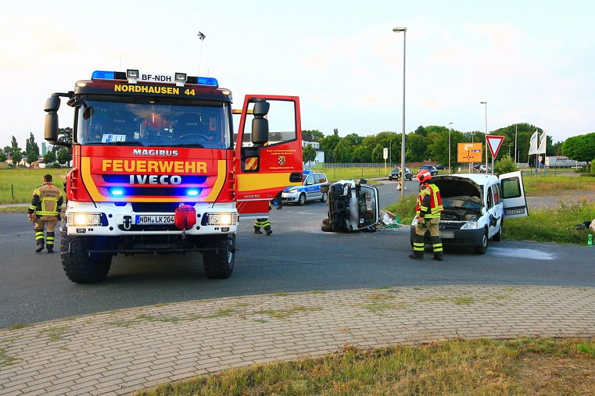 Unfall in Nordhausen