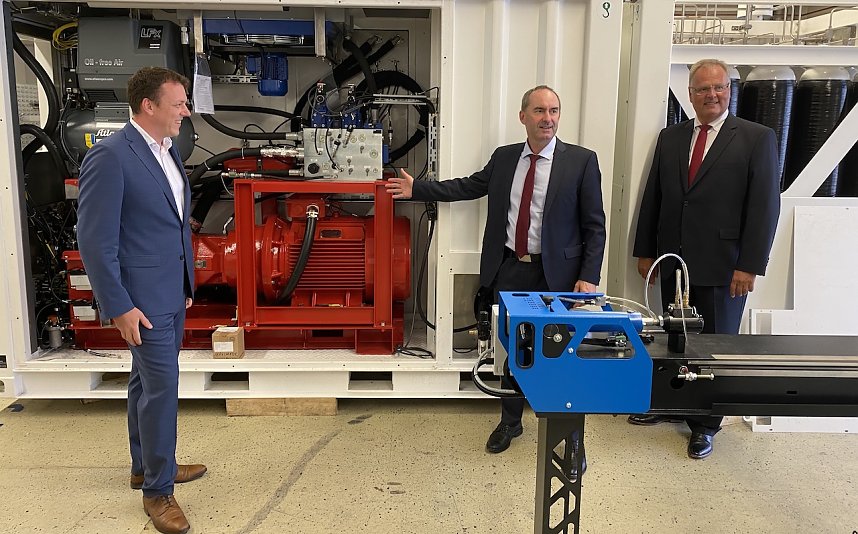 Besuch des bayrischen Ministers Hubert Aiwanger (Freie W&auml;hler) in Nordhausen