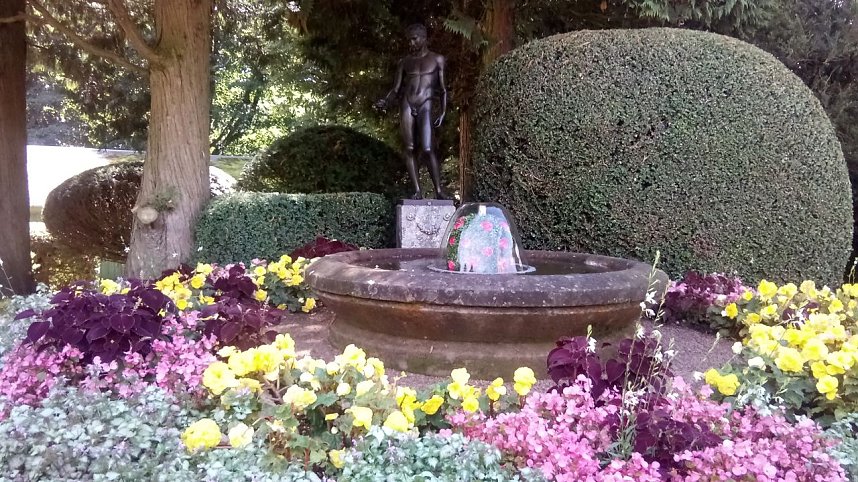 Im Schlosspark Altenstein