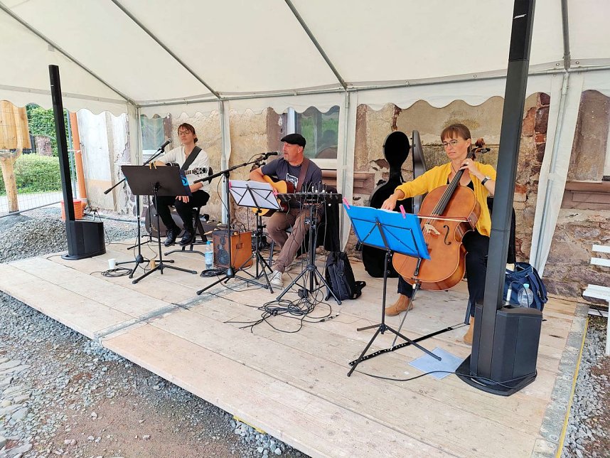 Peter Blei im Neuen Schloss Neustadt