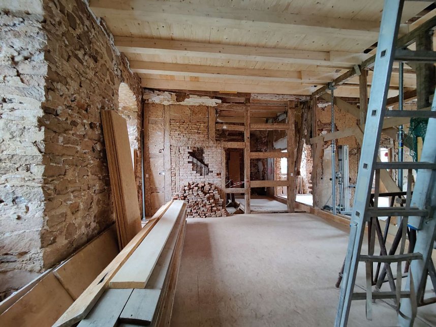 Peter Blei im Neuen Schloss Neustadt