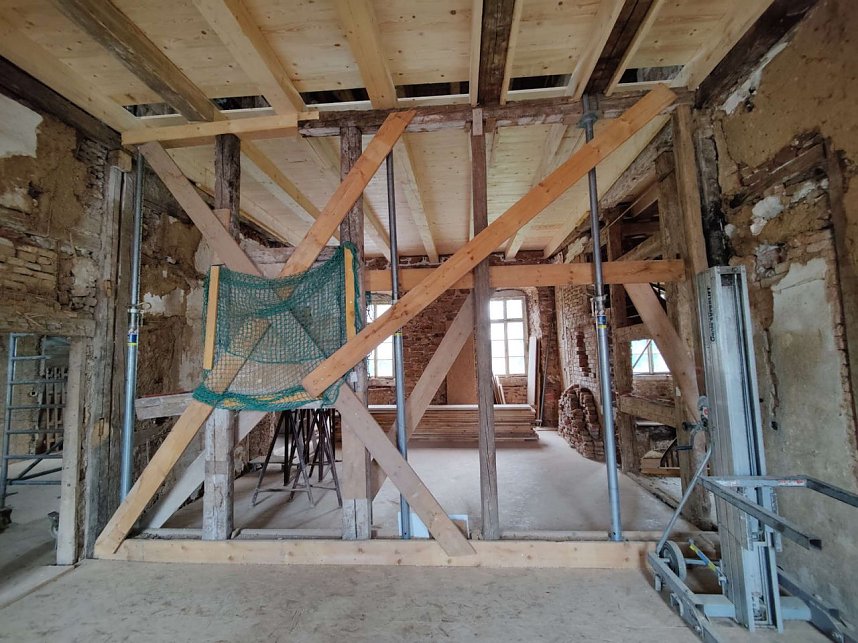 Peter Blei im Neuen Schloss Neustadt