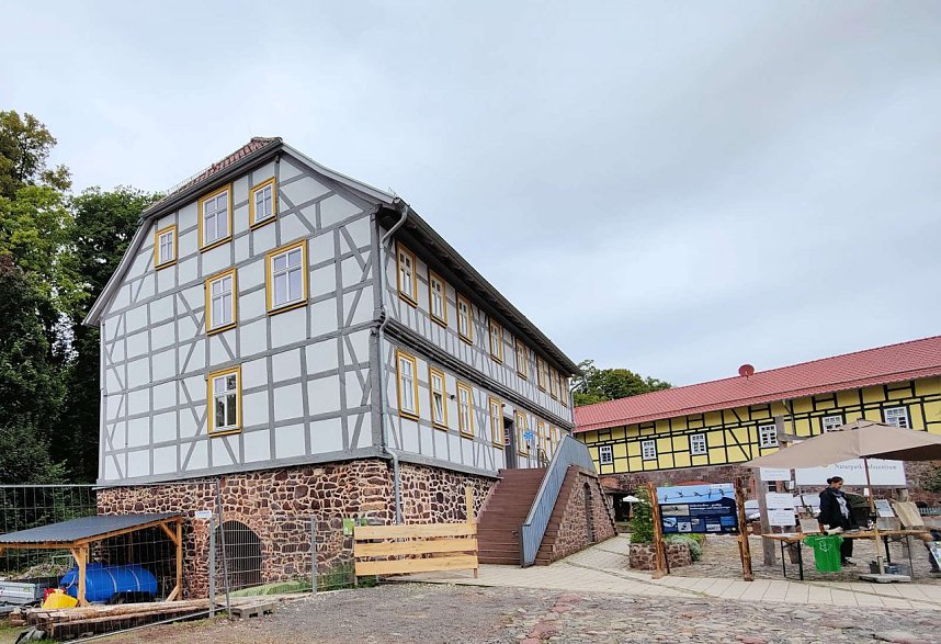 Peter Blei im Neuen Schloss Neustadt