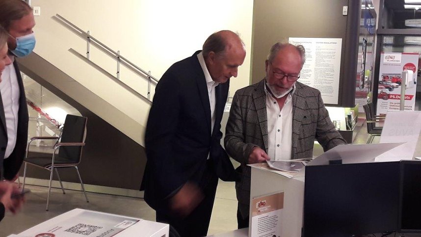 Ausstellungser&ouml;ffnung 100 Jahre AVUS