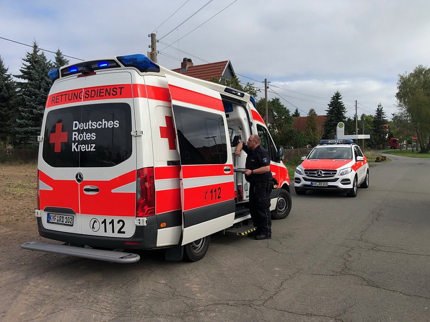 Unfall bei Neuheide