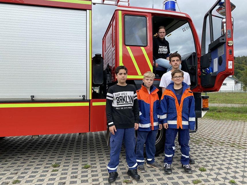 Jugendfeuerwehr in Ilfeld