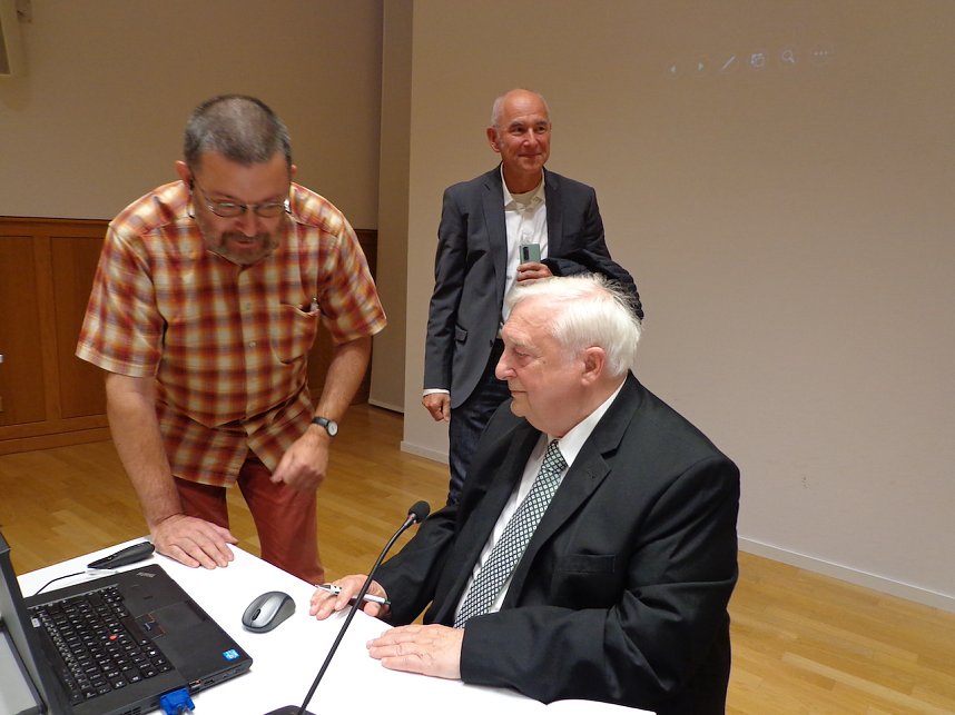 Buchvorstellung im B&uuml;rgerhaus