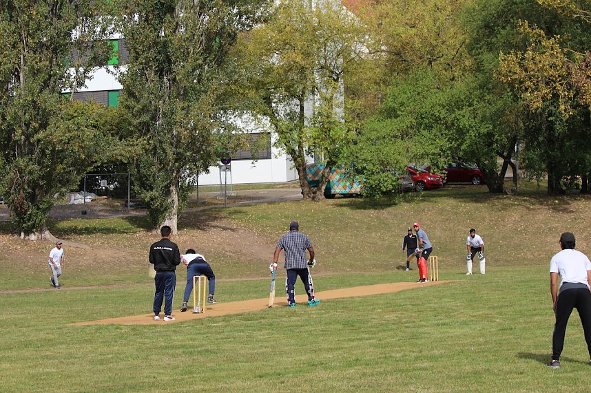 Cricket f&uuml;r jedermann auf dem Nordh&auml;user Campus