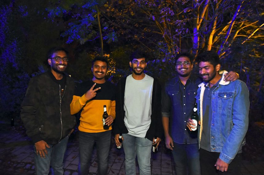 Ersti Party in der Hochschule