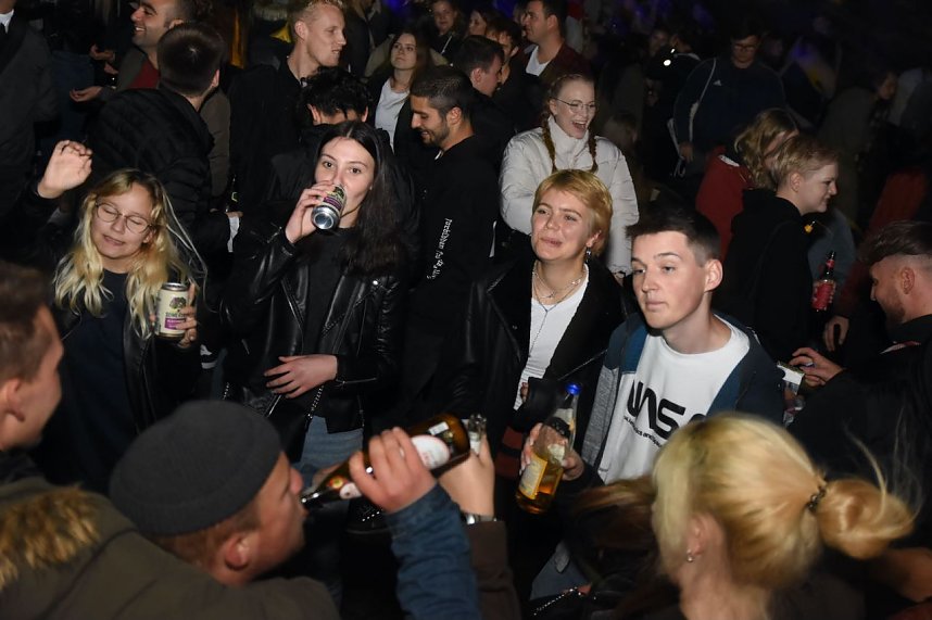 Ersti Party in der Hochschule