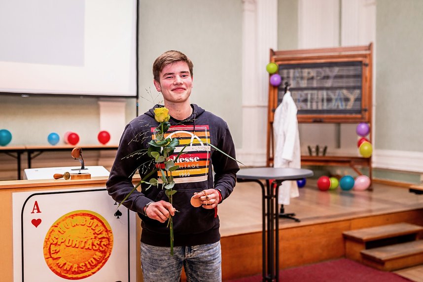 Sportass-Ehrung im Humboldt-Gymnasium