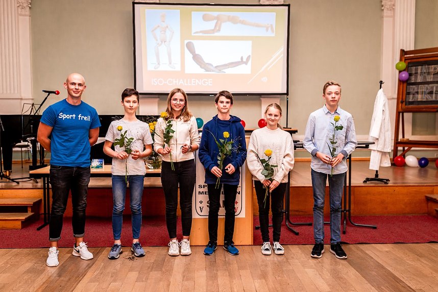 Sportass-Ehrung im Humboldt-Gymnasium