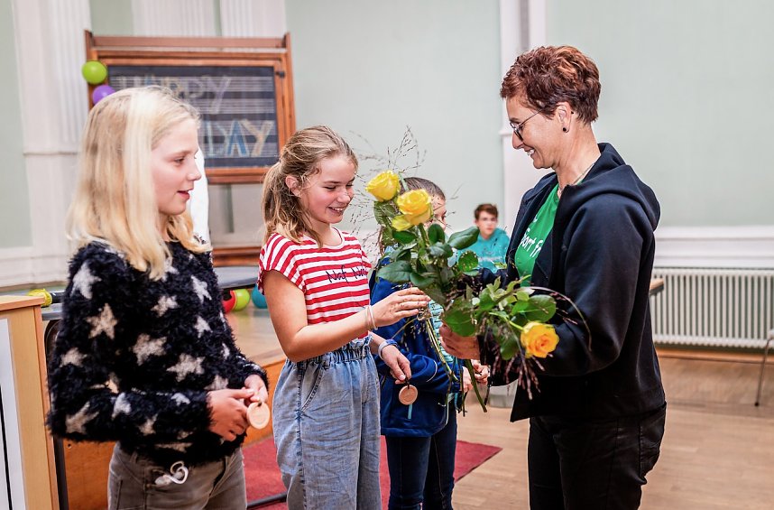 Sportass-Ehrung im Humboldt-Gymnasium
