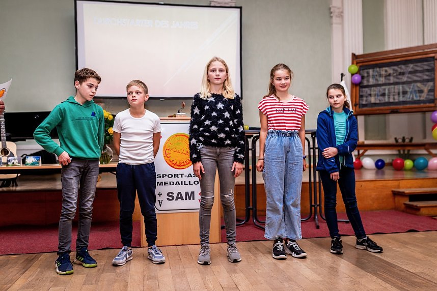 Sportass-Ehrung im Humboldt-Gymnasium