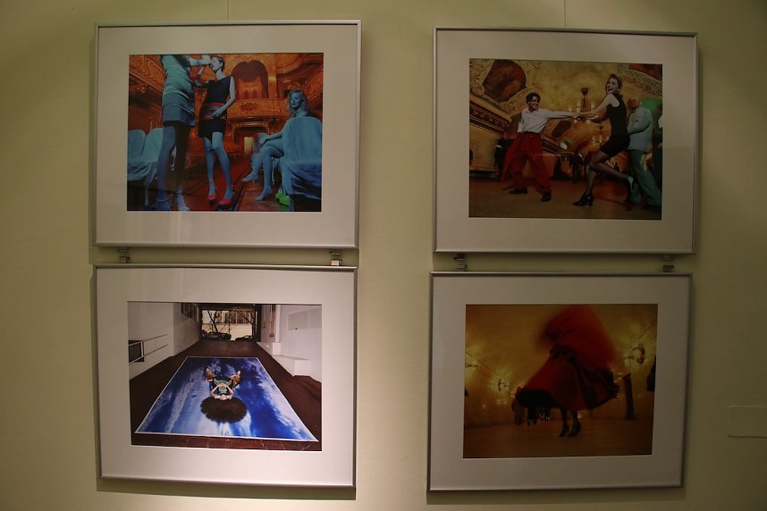 Drei H&auml;user - ein Fotograf - in Nordhausen zeigt Olaf Mertens gestern Ausz&uuml;ge aus seinem Schaffen