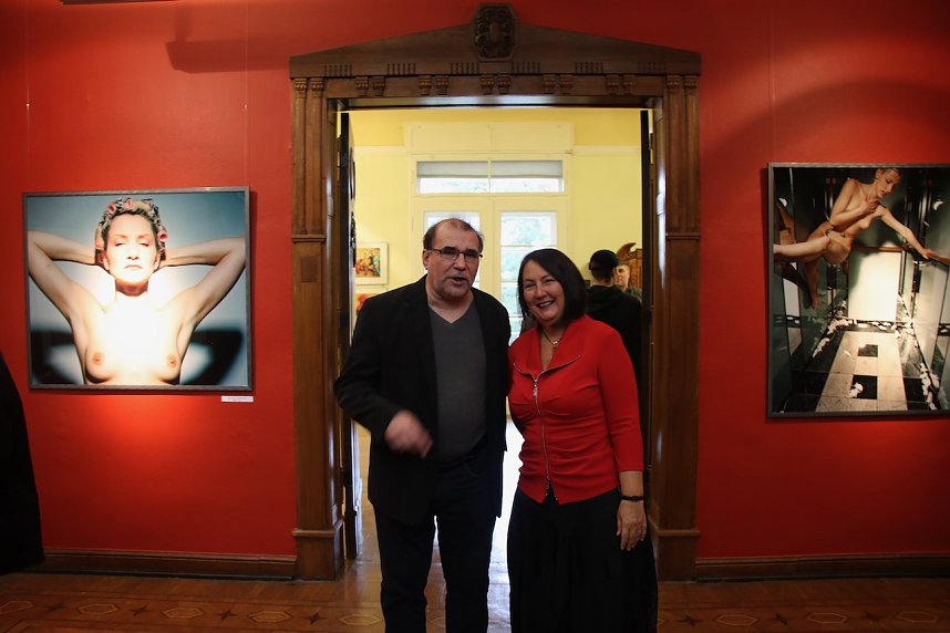 Drei H&auml;user - ein Fotograf - in Nordhausen zeigt Olaf Mertens gestern Ausz&uuml;ge aus seinem Schaffen