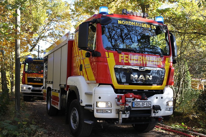 Nebengeb&auml;ude brannte