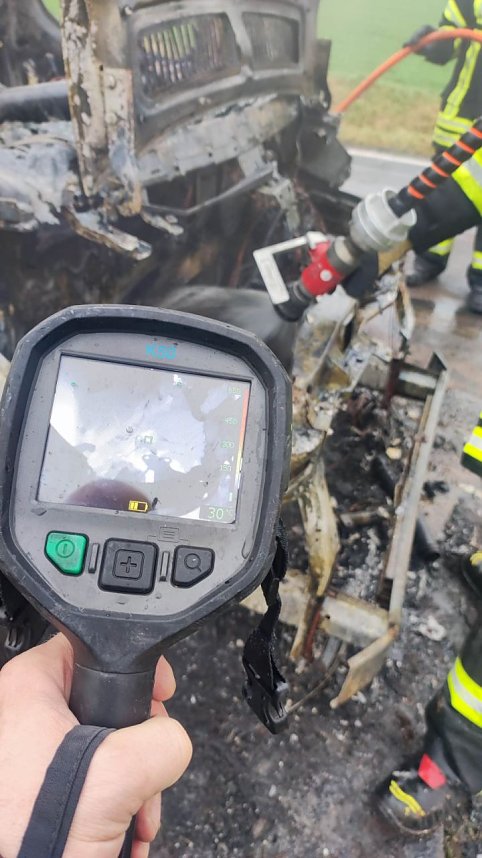 Transporterbrand bei Mauderode