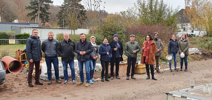 Richtfest in der Parkallee