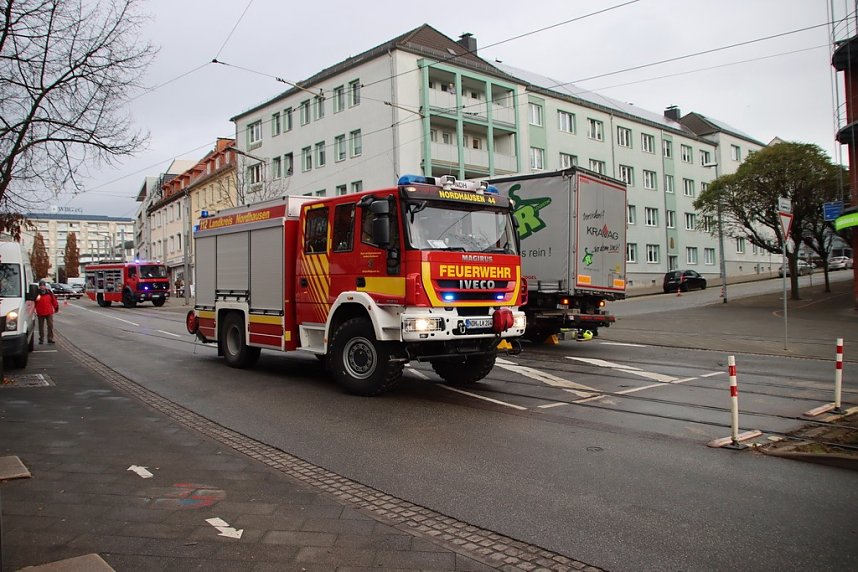 Schwerer Unfall in der Rautenstra&szlig;e