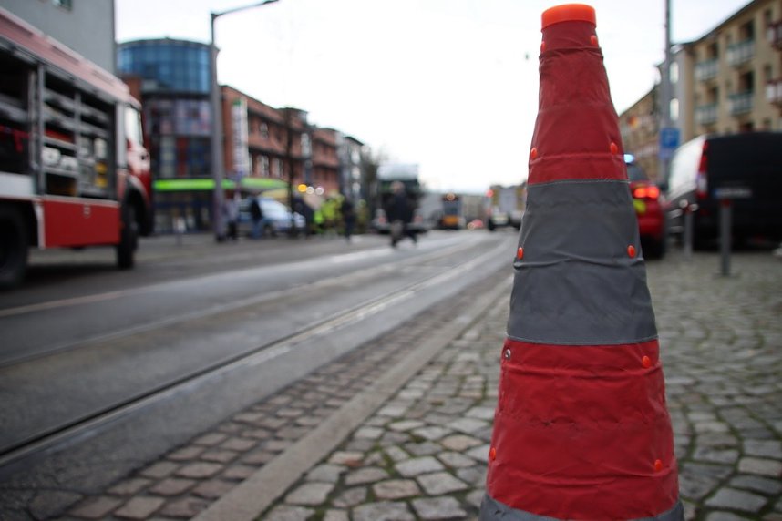 Schwerer Unfall in der Rautenstra&szlig;e