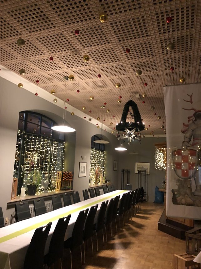 Festschmucke im Bleicher&ouml;der Kulturhaus