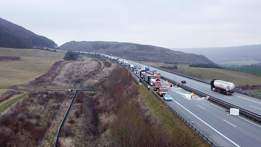 Unfall bei Bleicherode