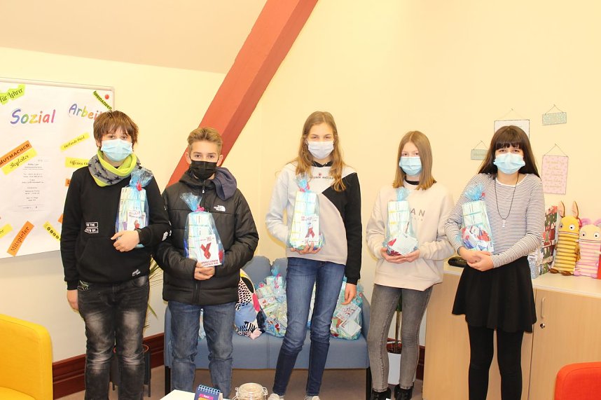 Spendenaktion am Herder-Gymnasium