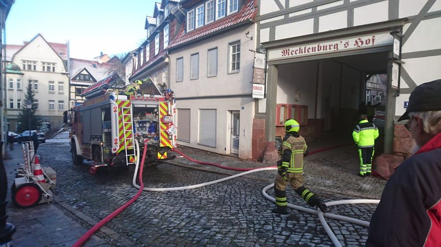 Gro&szlig;brand in der Nordh&auml;user Altstadt